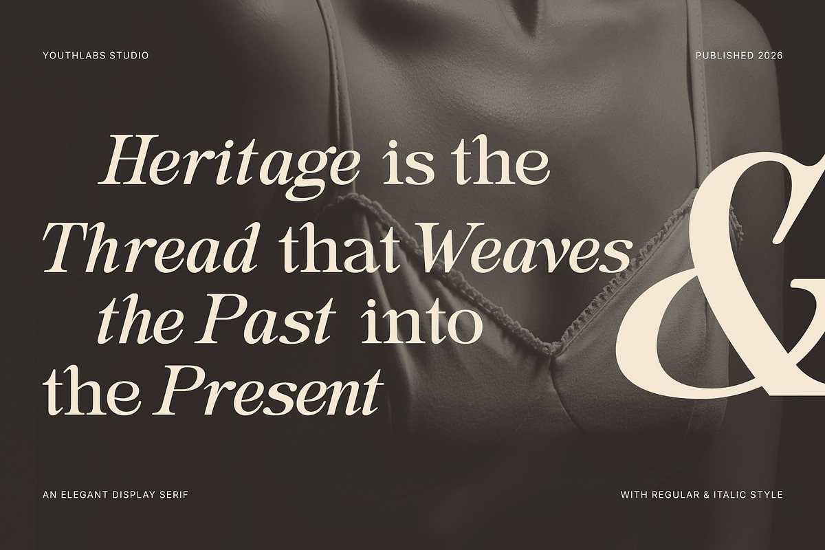 Parnelle - Elegant Serif Font, a Serif Font by Youthlabs Studio (Photo 3 of 12)
