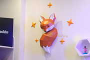 DIY 3D Fox Sleep Papercraft PDF, SVG, a Templates & Theme by 3Dfancy (Thumbnail 5 of 6)