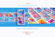 Liquid Gradients Collection, a Texture Graphic by Polar Vectors (Thumbnail 17 of 18)