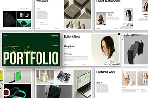 Agency Portfolio Presentation, a Presentation Template by Oriofix