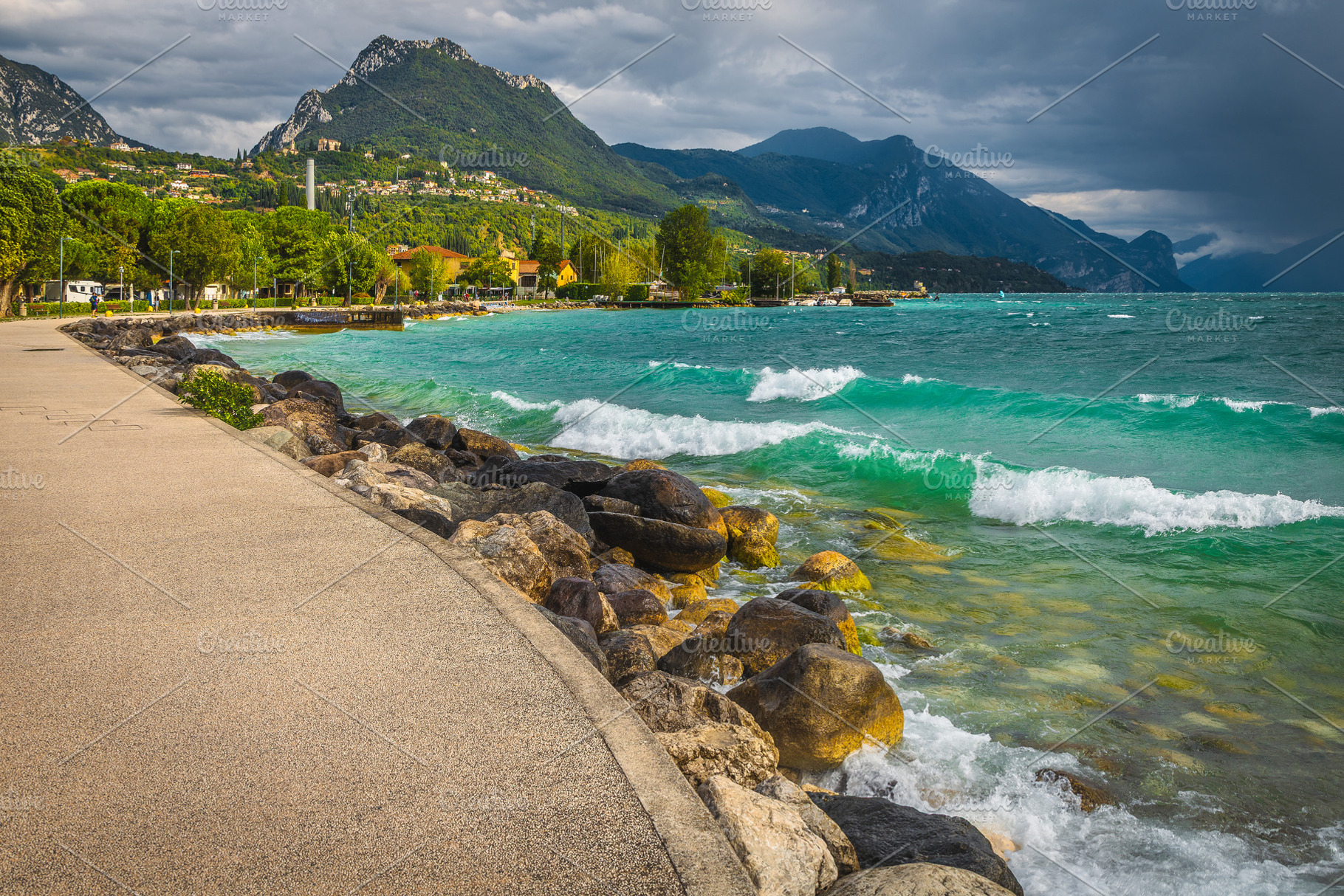 Spectacular waterfront promenade, a Nature Photo by Alpine Dreams