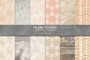 36 Watery Gold Patterns & Textures, a Pattern Graphic by Blixa 6 Studios (Thumbnail 3 of 9)