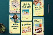 Summer Vibes Instagram Story, a Social Media Template by Annora Studio (Thumbnail 4 of 6)