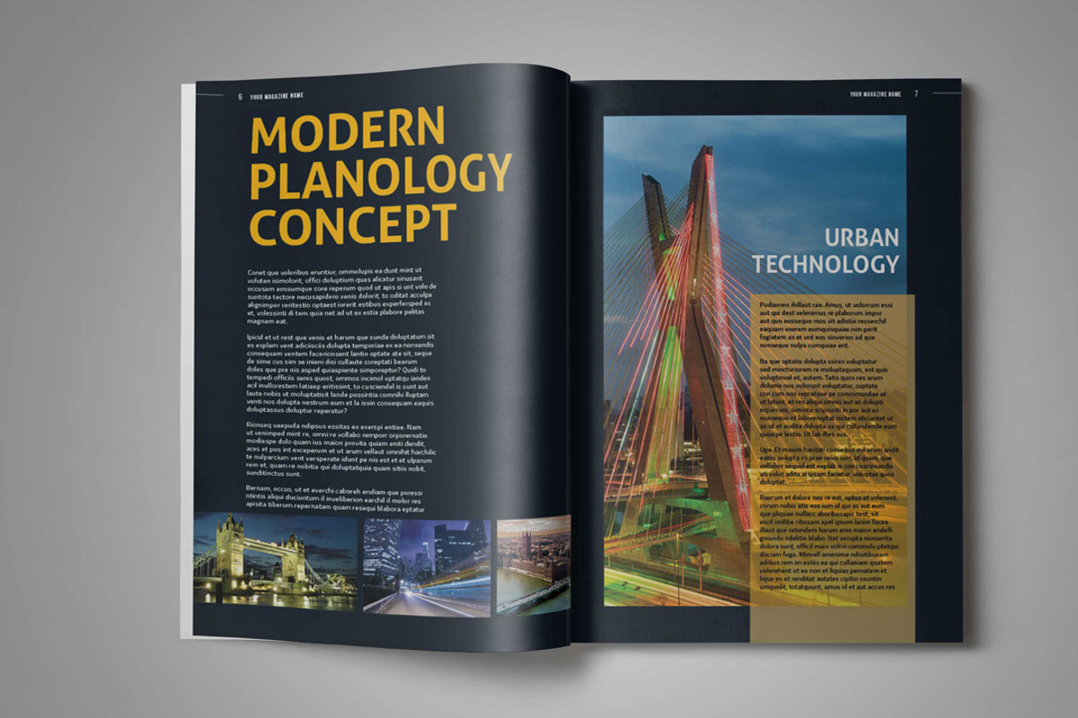 SIMPLE Magazine, a Magazine Template by Kingtown (Photo 3 of 5)