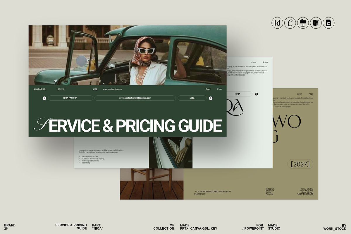 Service & Pricing Guide Presentation, a Presentation Template by Work_Stock (Photo 1 of 10)
