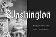 Gold Empire - Blackletter Font, a Blackletter Font by RockboyStd (Thumbnail 6 of 16)