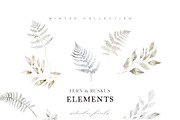 FLORAL WINTER BOX Watercolor Bundle, a Seasonal Illustration by Muse Artist (Thumbnail 54 of 95)