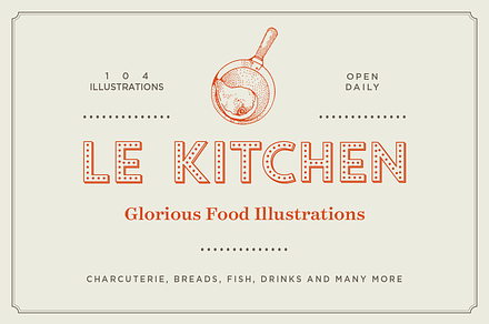 Food illustrations