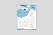 Global Network Datasheet Template, a Flyer Template by StockLayouts (Thumbnail 2 of 5)