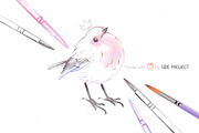 Watercolor Brushes Vol. 1, a Brush Add-On by Side Project (Thumbnail 5 of 6)