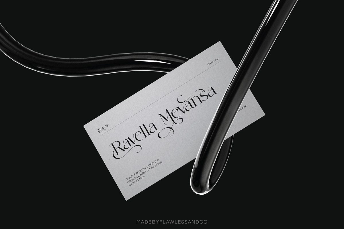 Honorveil - Elegant Serif Font, a Serif Font by Flawless And Co (Photo 4 of 10)