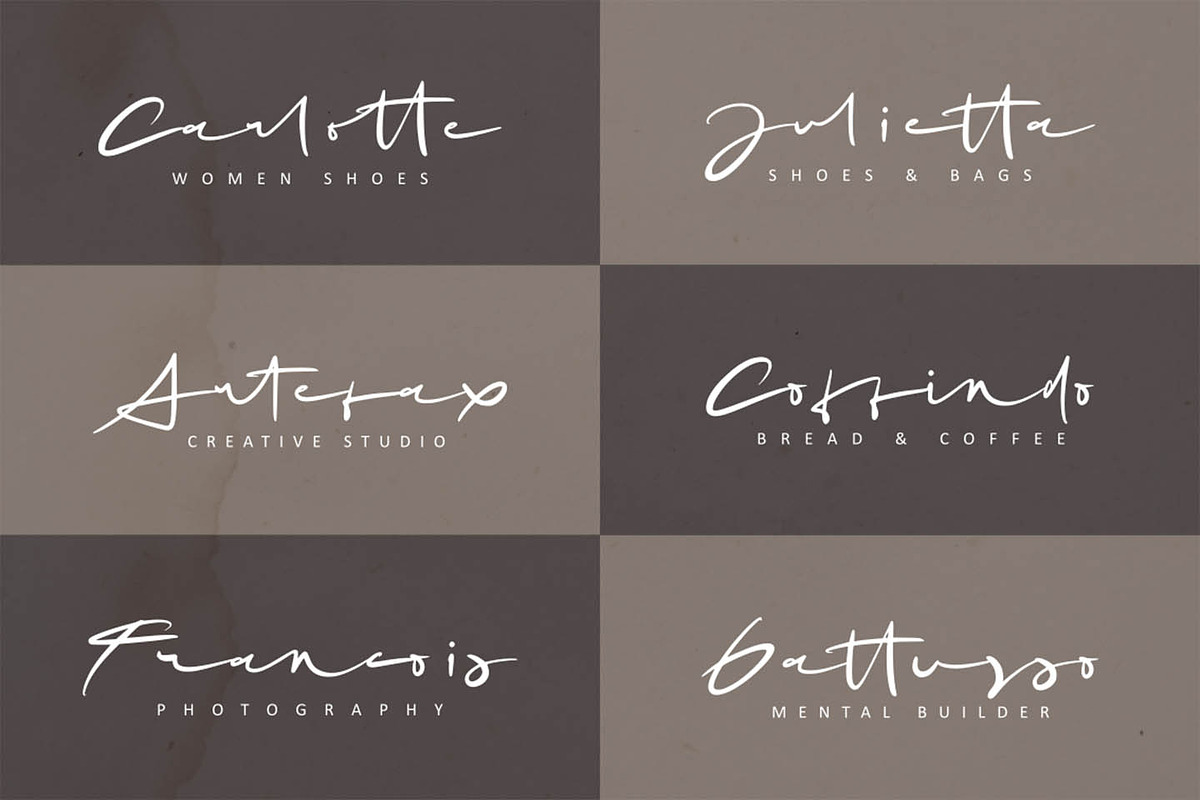 Mrs Santhi, a Script Font by Abo Daniel Studio (Photo 6 of 13)