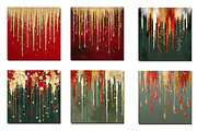 Christmas Dripping Glitter Digital, an Illustration by Designworld (Thumbnail 2 of 6)