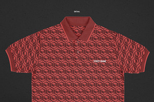 Realistic Polo Shirt Mockup 2