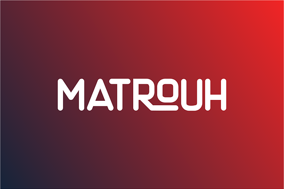 Matrouh Display Font preview 7