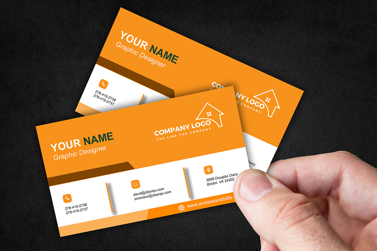 Minimal Business Card PSD preview 4