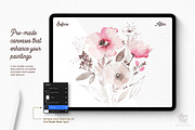 AquaReal Procreate Watercolor Set, a Brush Add-On by Lisa Glanz (Thumbnail 8 of 16)