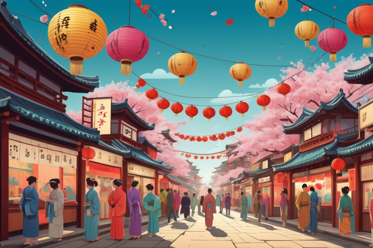 43 PNG Japanese Festival Bacground, a Background Graphic by adenpinkstore (Photo 3 of 8)
