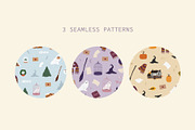 Magic - flat vector set, a Seasonal Illustration by yabluko_draws (Thumbnail 5 of 8)