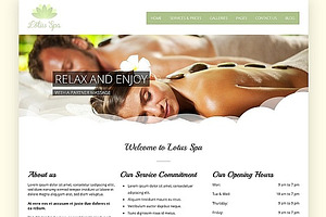 Lotus - Responsive WP Spa & Wellness