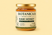 Honey Jar Mockup Set, a Packaging Mockup by Custom.scene (Thumbnail 3 of 4)