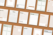 PLANNER CANVA TEMPLATE, a Stationery Template by The Little Lily Studio (Thumbnail 4 of 5)