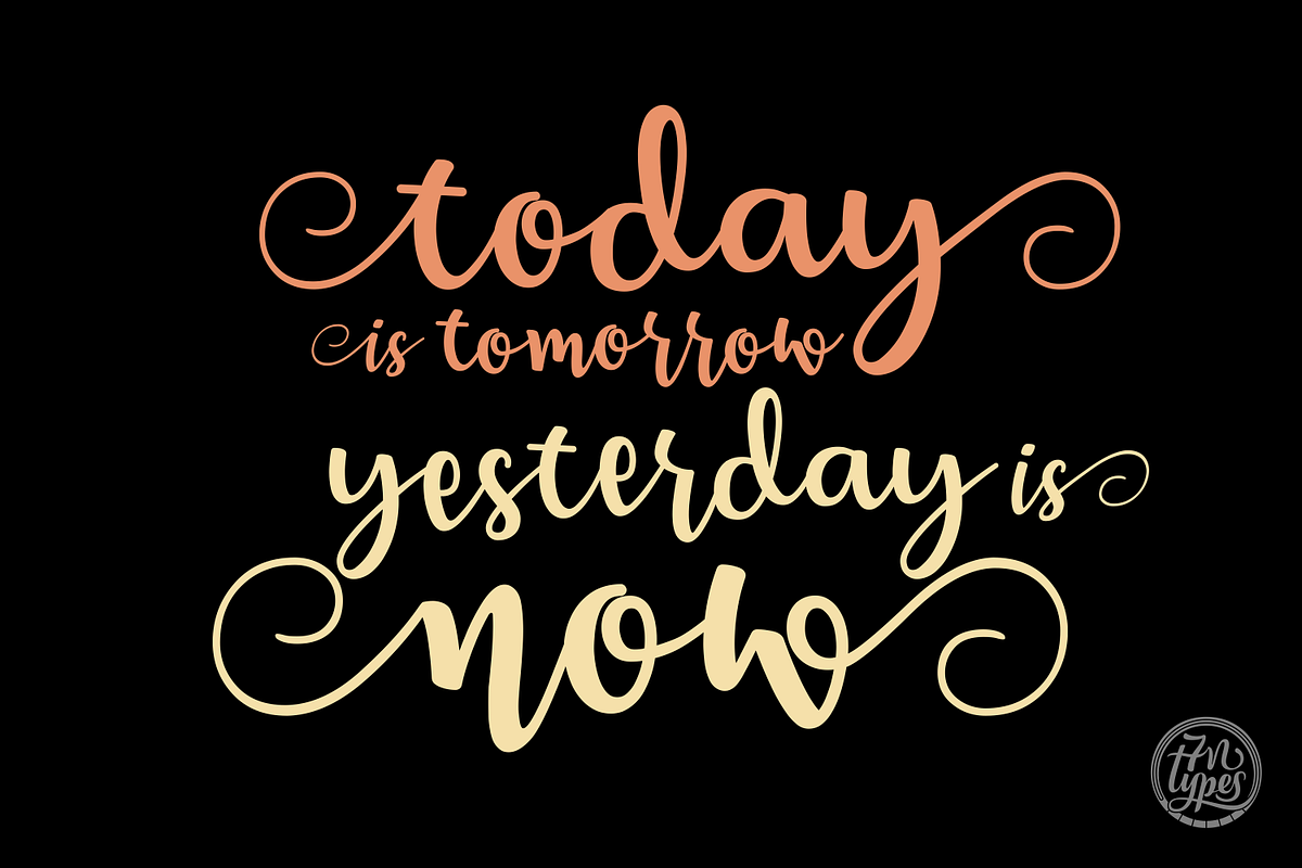 Breetty Font preview 2