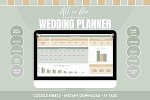 Wedding Planner Spreadsheet