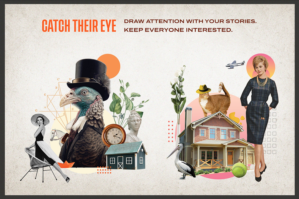 Storytelling and Collage Kit, an Object Illustration by SNIPESCIENTIST (Photo 10 of 44)