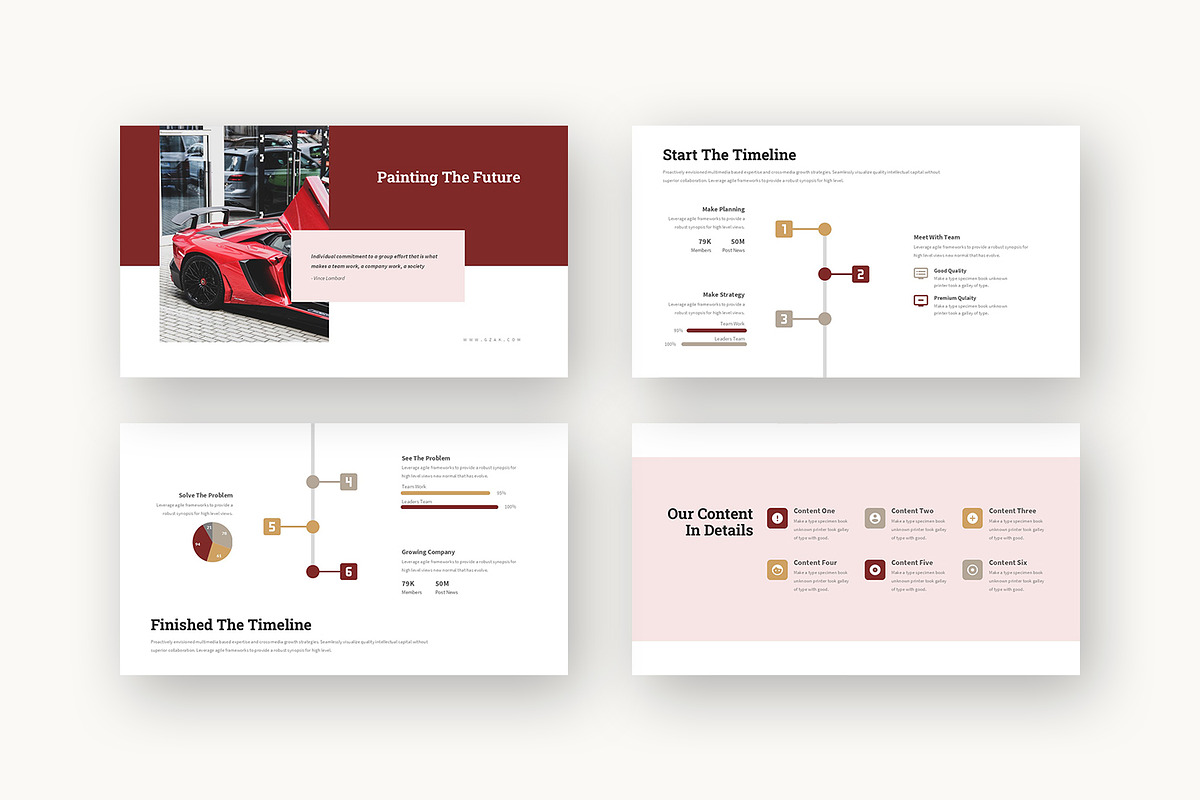 Gzak : Auto Detail Google Slides, a Presentation Template by Punkl Camp (Photo 3 of 16)