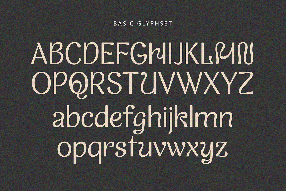 Bliss Mood | Stylized Typeface, a Sans Serif Font by Ef Studio (Photo 13 of 14)