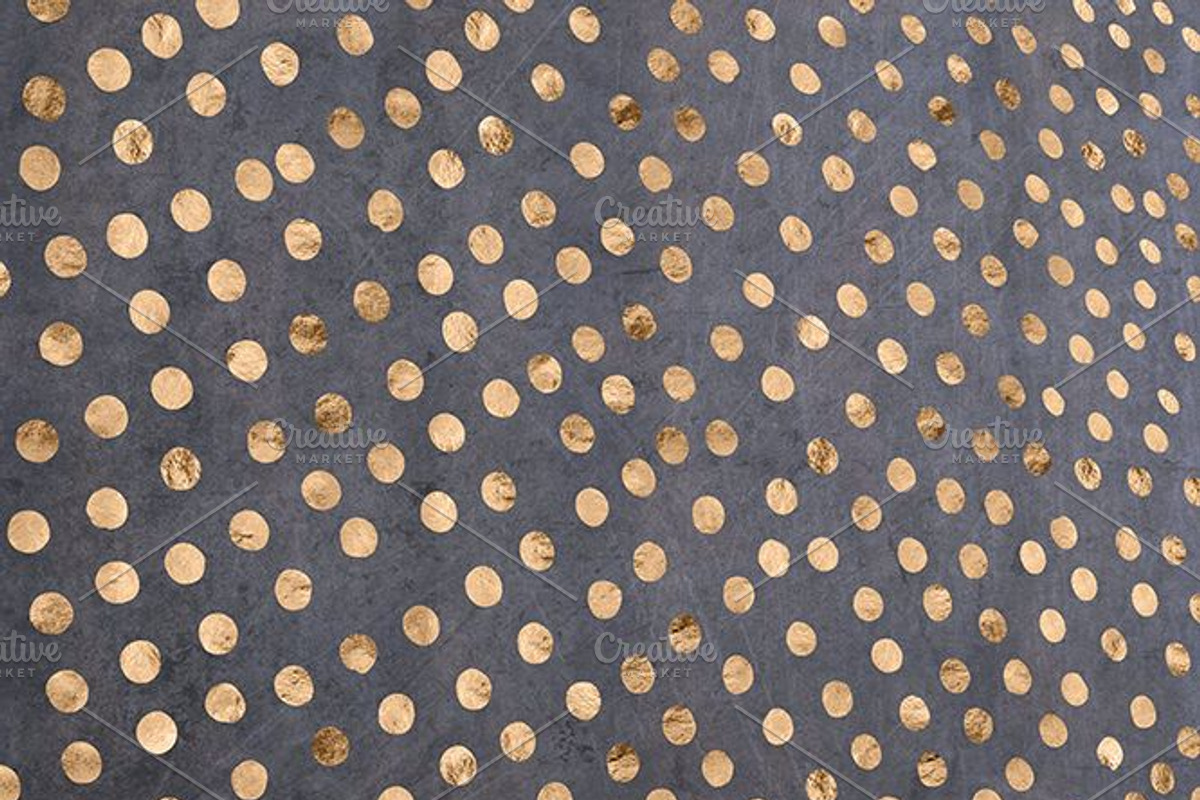 Iridescent Fizz Fur Watercolor Gold, a Pattern Graphic by Blixa 6 Studios (Photo 5 of 5)