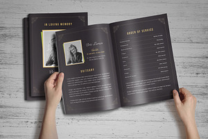 Funeral Program A5 Brochure V1