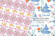 Chinoiserie Mahjong Illustrations, a Decorative Illustration by TheHappyGiftArt (Thumbnail 9 of 11)