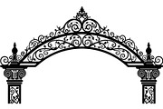 Islamic Arch Ornament Set, an Object Graphic by Designer_Momina (Thumbnail 12 of 18)