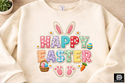 Latch Yarn Happy Easter Png, an Illustration by Watercolor design (Thumbnail 3 of 4)