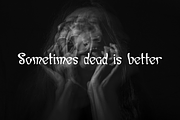 Mortal Sin | Halloween font, a Handwritten Font by Mr.Typeman (Thumbnail 4 of 7)