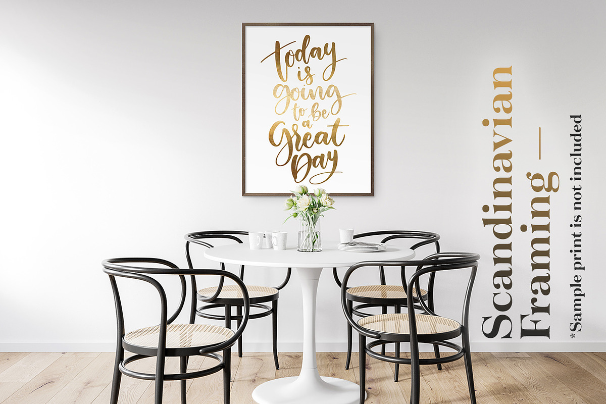 375+ Mockups ‒ Scandinavian Framing, a Print Template by Frisk Shop (Photo 6 of 27)