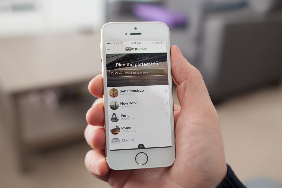Trip Advisor iOS App Redesign, an App Template by The Major (Photo 1 of 5)