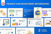 Finance & Investment Infographic PPT, a Presentation Template by Antstheme (Thumbnail 1 of 4)
