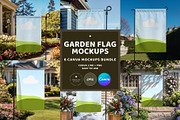 Garden Yard Flag Canva Mockup Bundle, a Household Mockup by PrintStarXS (Thumbnail 1 of 7)