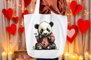 Whimsical Valentine Animals Clipart, an Illustration by OK Design (Thumbnail 5 of 6)