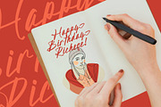 Aleghtoz Mountain Modern Script Font, a Script Font by stylishtype.co (Thumbnail 17 of 20)