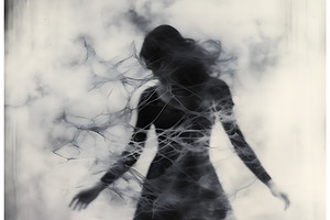 Lost in the Web, an Abstract Photo by k.tay