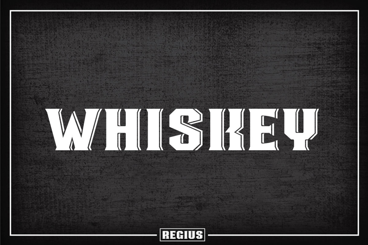 Regius Typeface preview 4