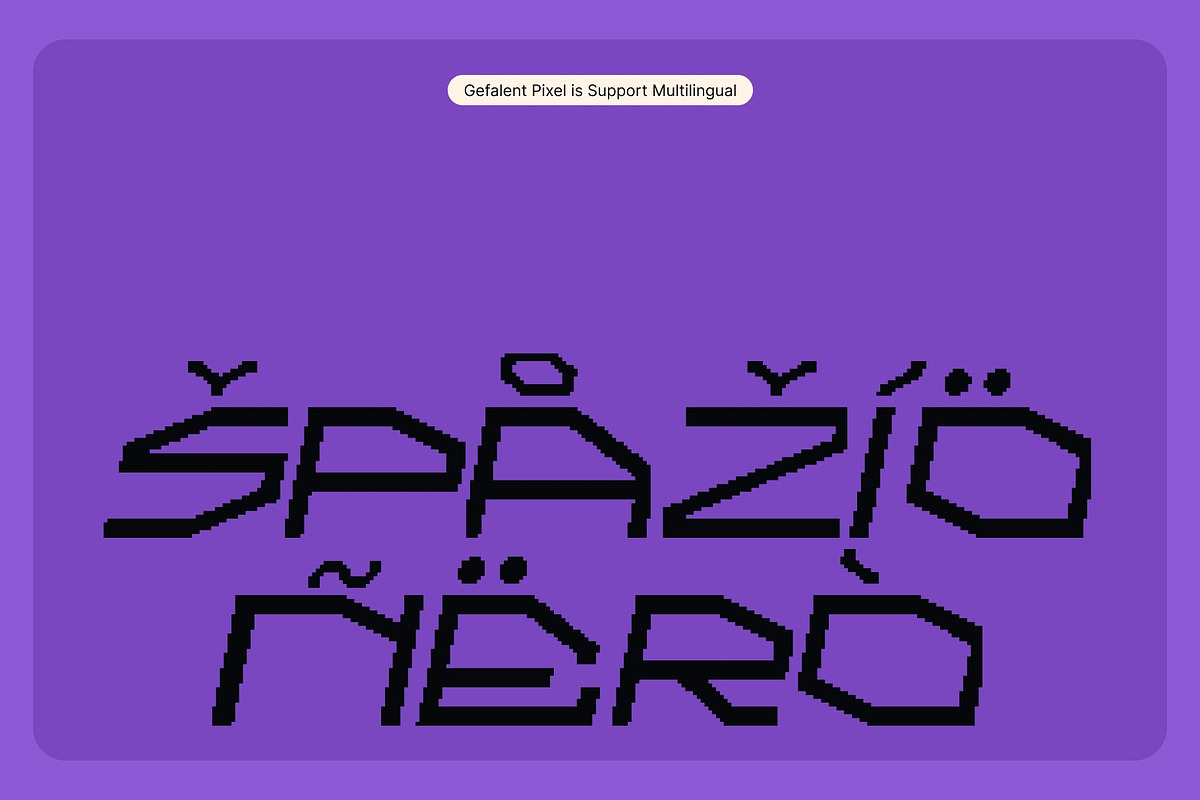 Gefalent Pixel, a Sans Serif Font by Craft Supply Co. (Photo 5 of 8)
