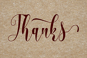 Advantages, a Script Font by Jhoen (Thumbnail 8 of 8)