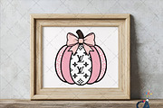 Checkered Pumpkin With Bow PNG, an Illustration by Creative Art (Thumbnail 2 of 6)
