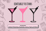 Lucky Love Retro Valentines Graphics, a Seasonal Illustration by Eldorado Design Co. (Thumbnail 4 of 5)