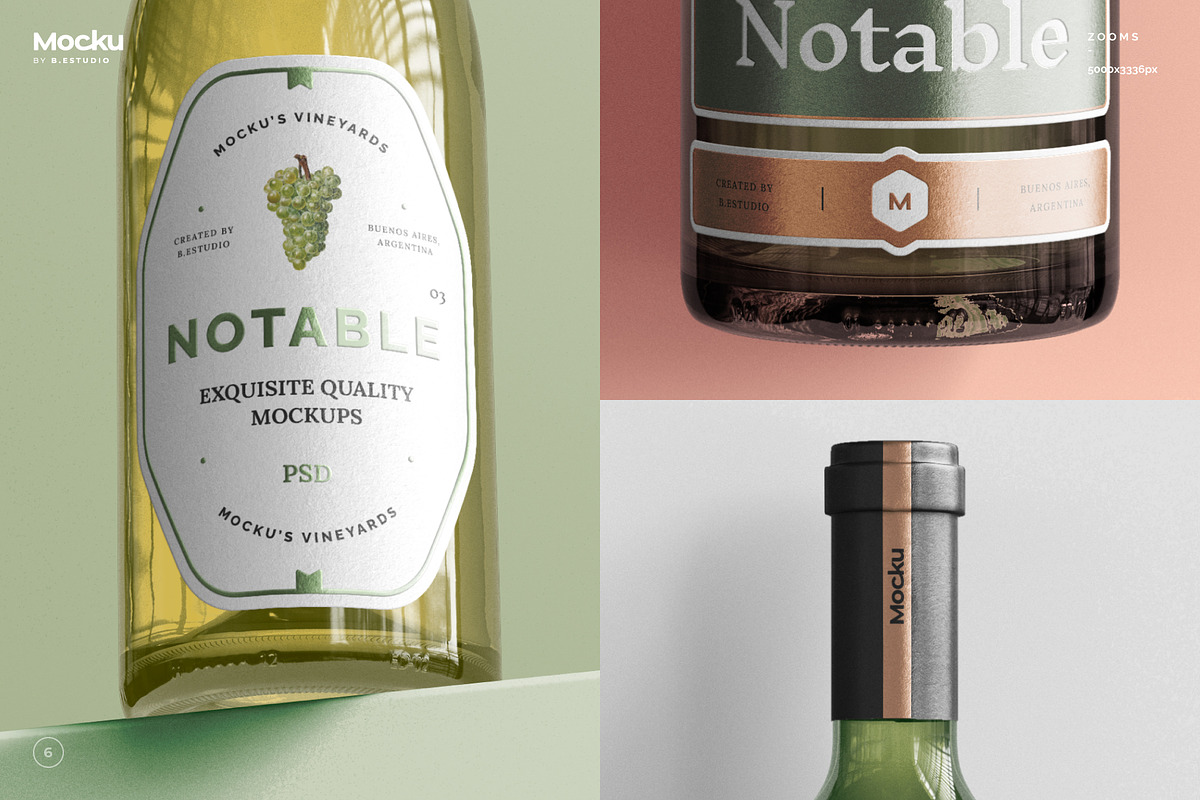 Notable - The Wine Bundle, a Packaging Mockup by Mocku (Photo 12 of 17)